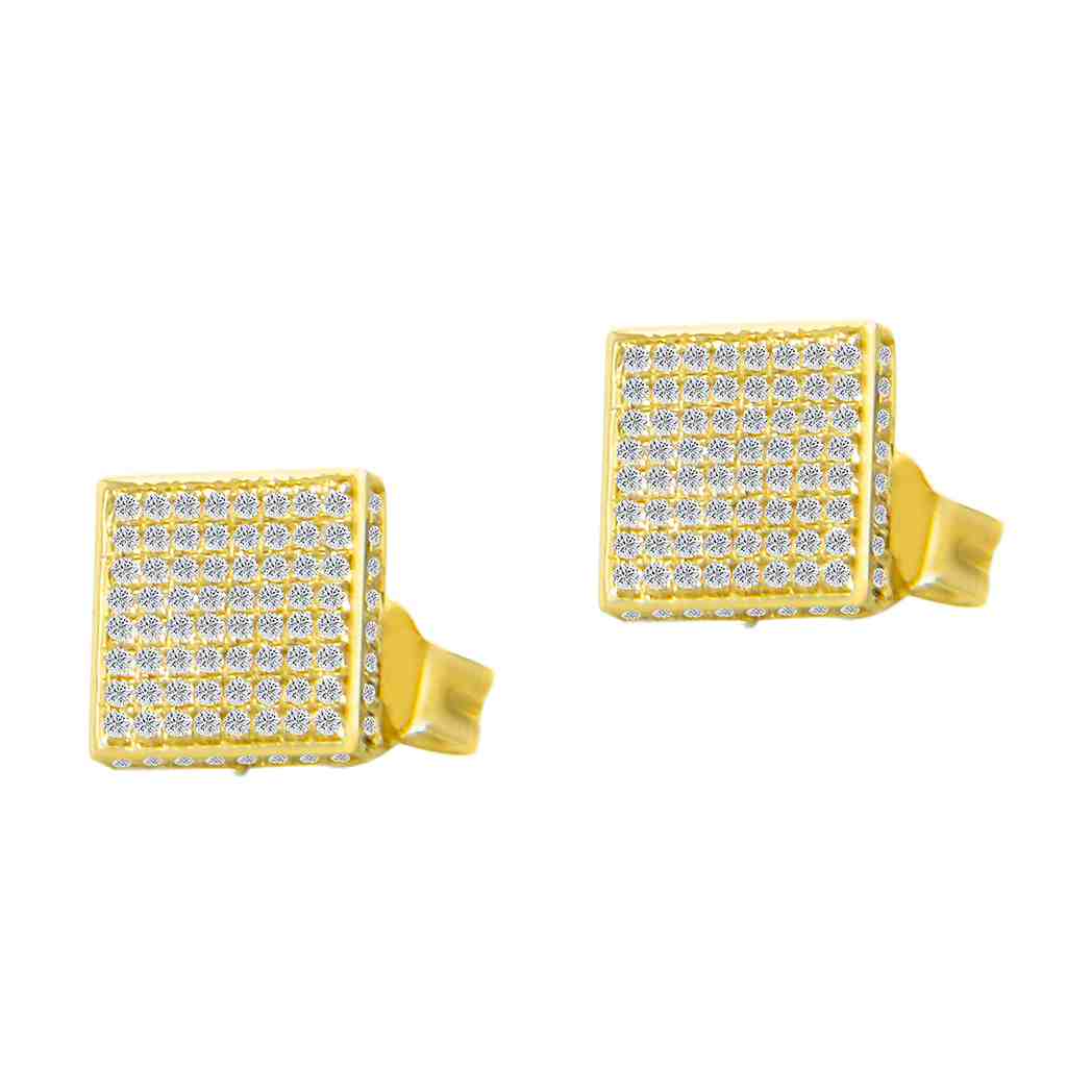 Squre Stud Earring ER23018A